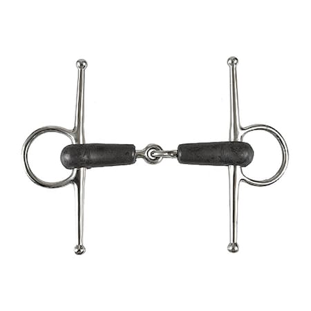 Jacks Imports Full Cheek Soft Rubber Bit 5" 215381R-5